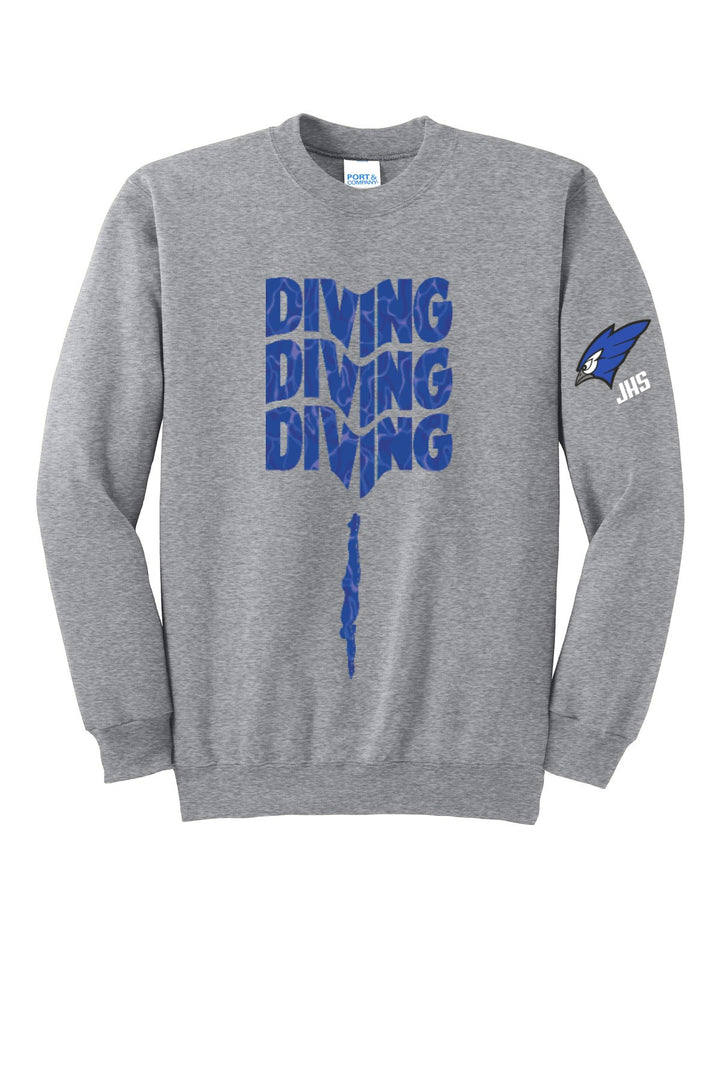 Port &amp; Company - Essential Fleece Crewneck Sweatshirt. PC90