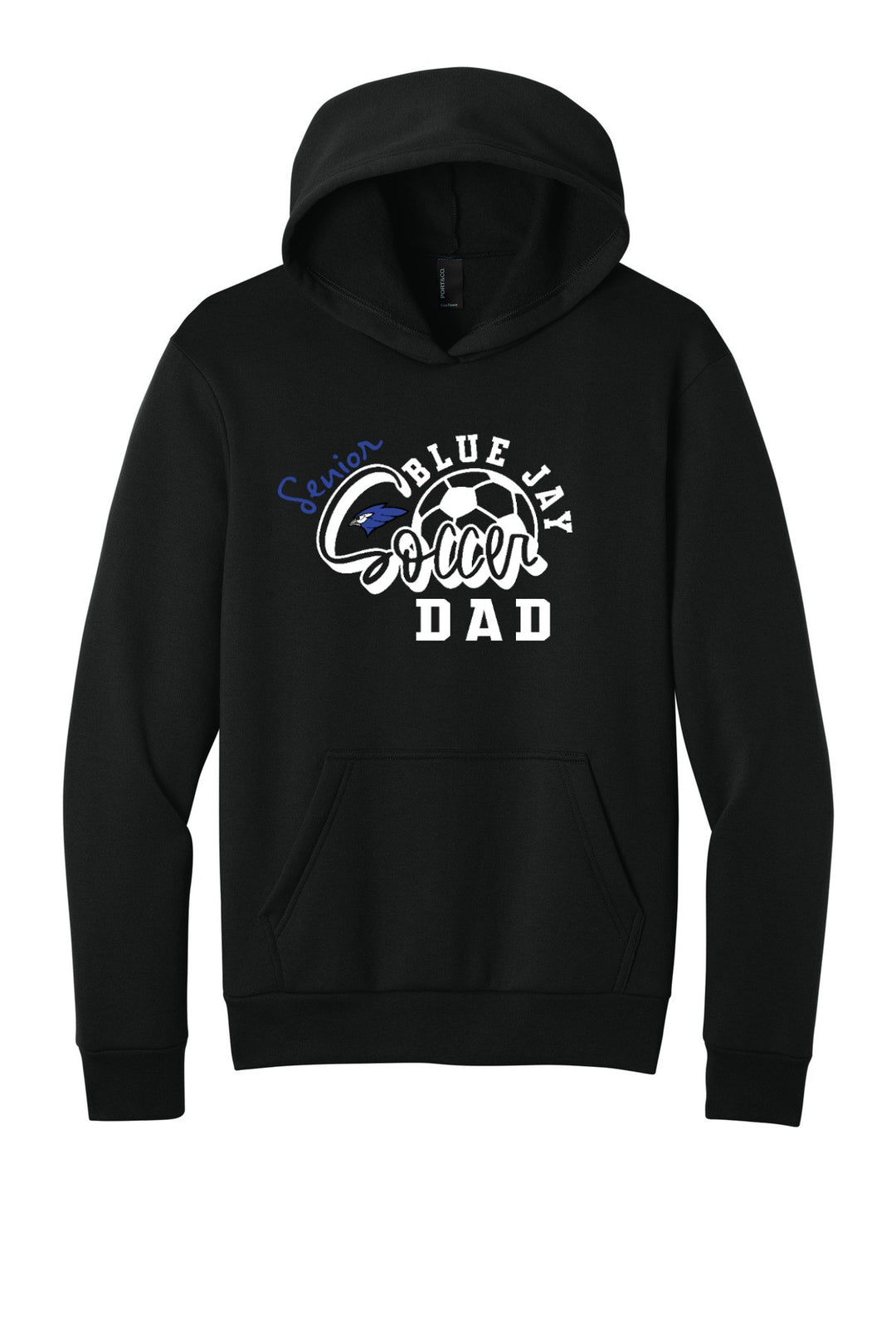 Port &amp; Co Easy Fleece Pullover Hooded Sweatshirt PC68H