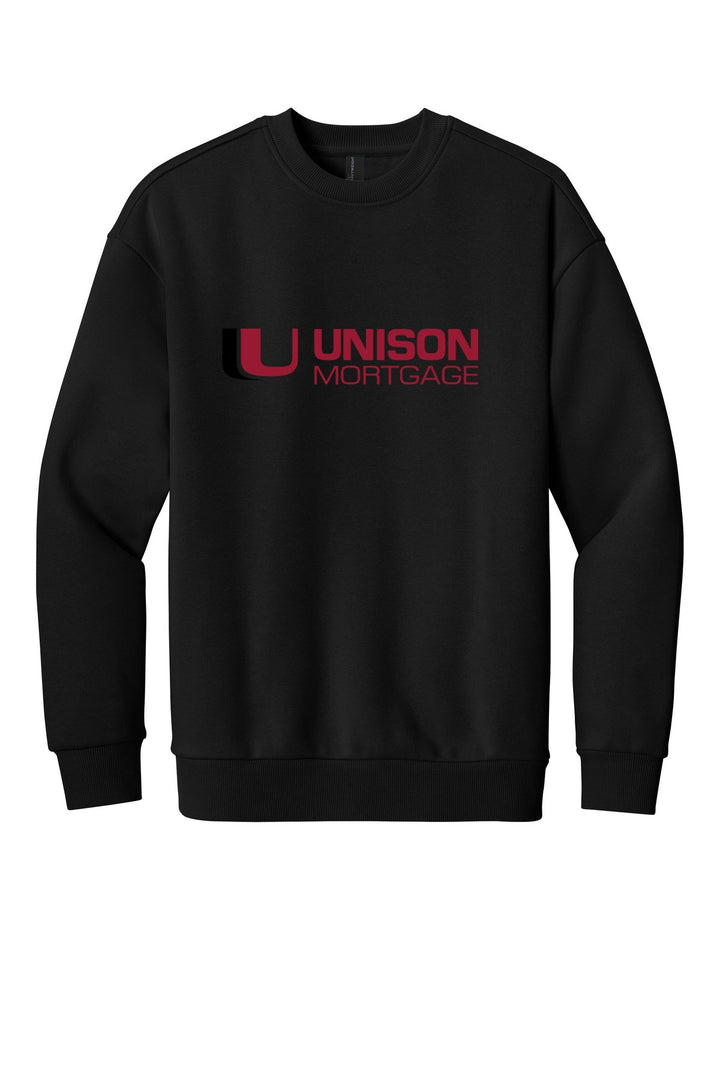 Unison Mortgage Unisex District V.I.T. Heavyweight Fleece Crew DT6154