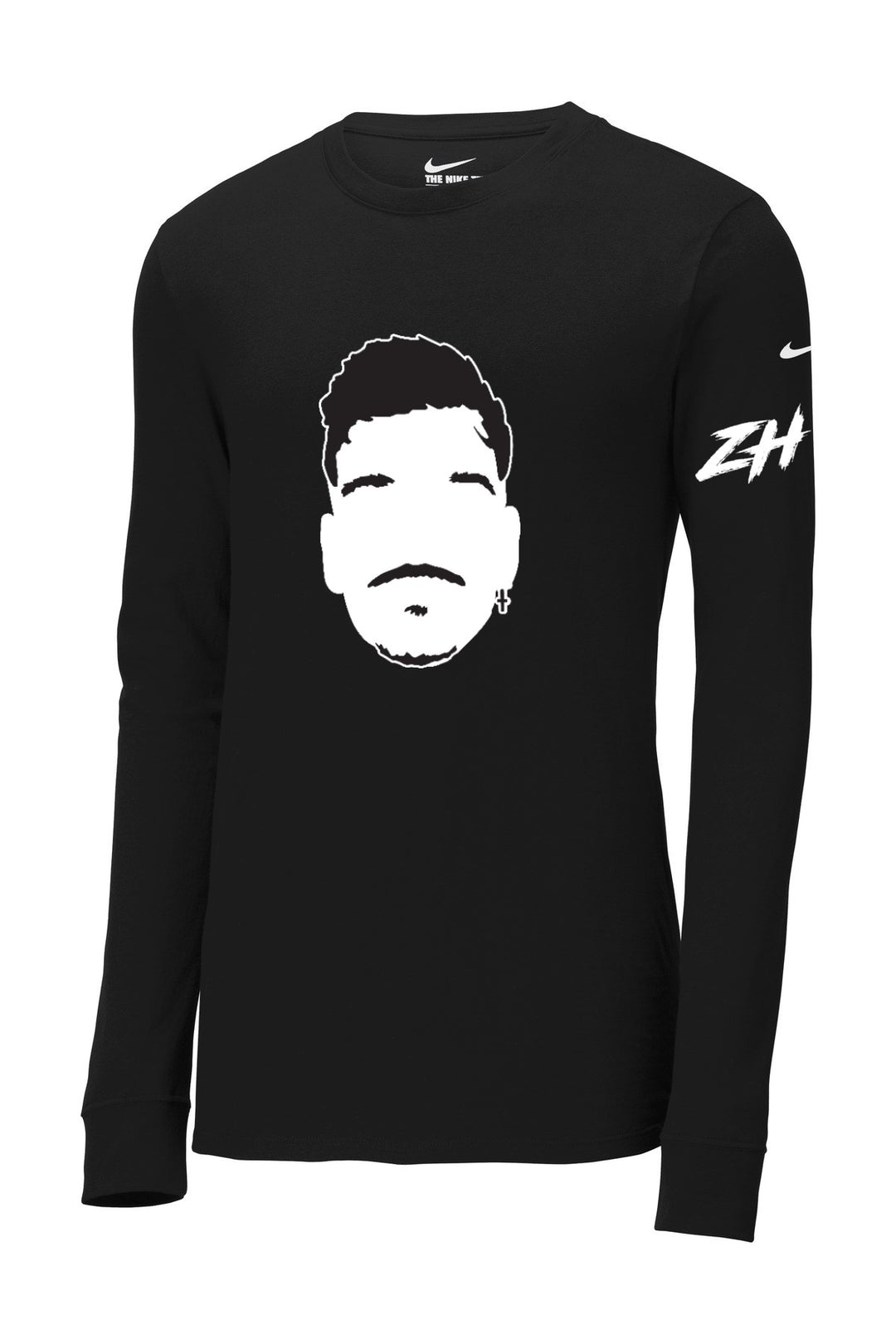 Zesty Nike Dri-FIT Cotton/Poly Long Sleeve Tee. NKBQ5230