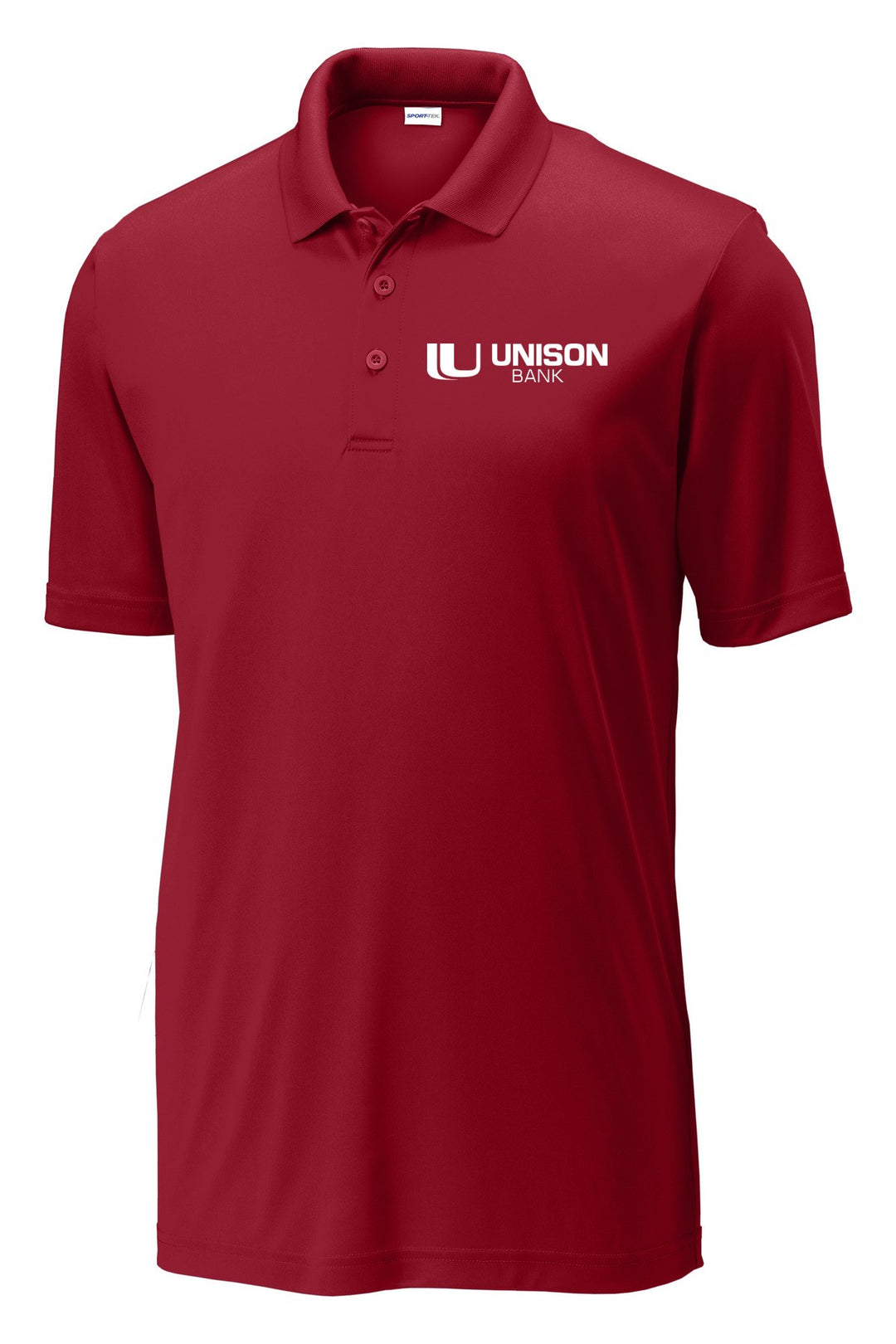 Unison Bank Sport-Tek PosiCharge Polo. ST550