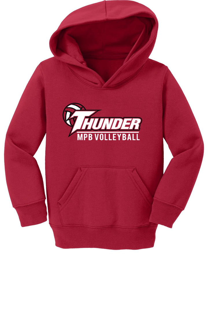 Port &amp; Company TODDLER Core Fleece Pullover Hooded Sweatshirt. CAR78TH
