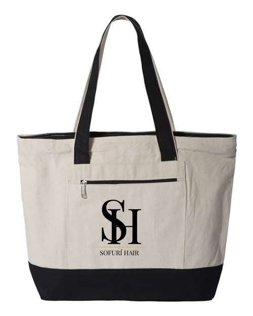 Sofuri Hair 19L Zippered Tote Q1300
