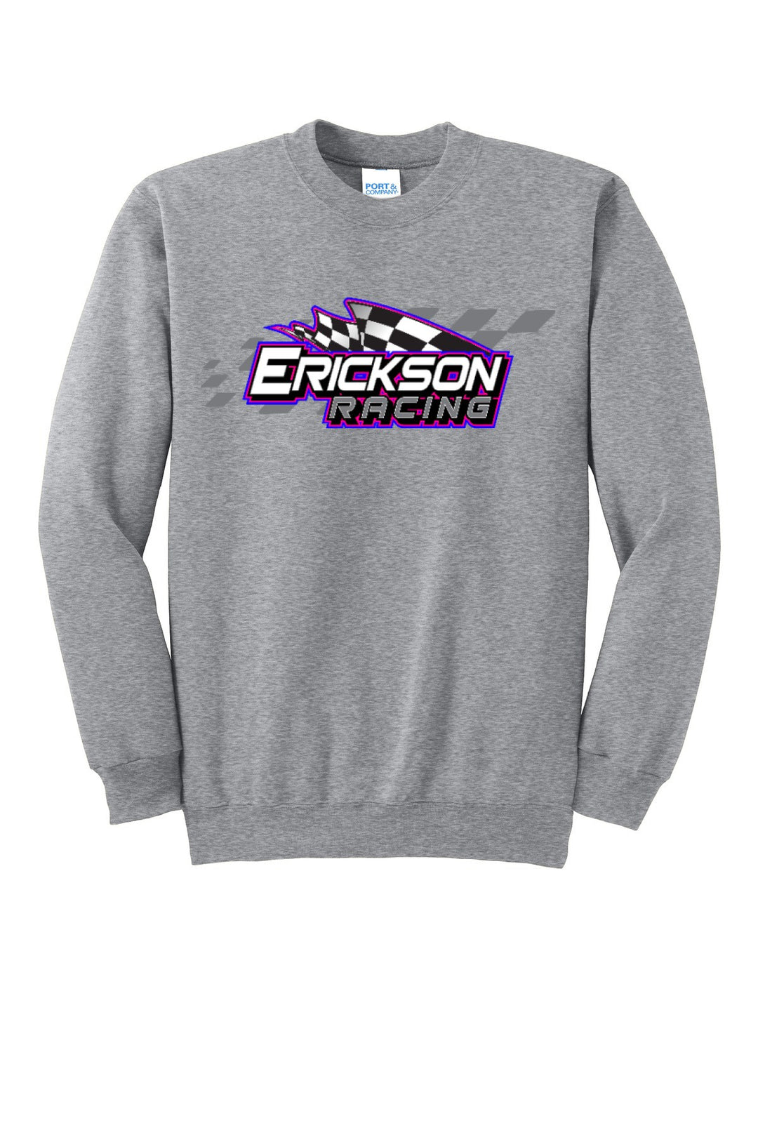 Port &amp; Company - Essential Fleece Crewneck Sweatshirt. PC90