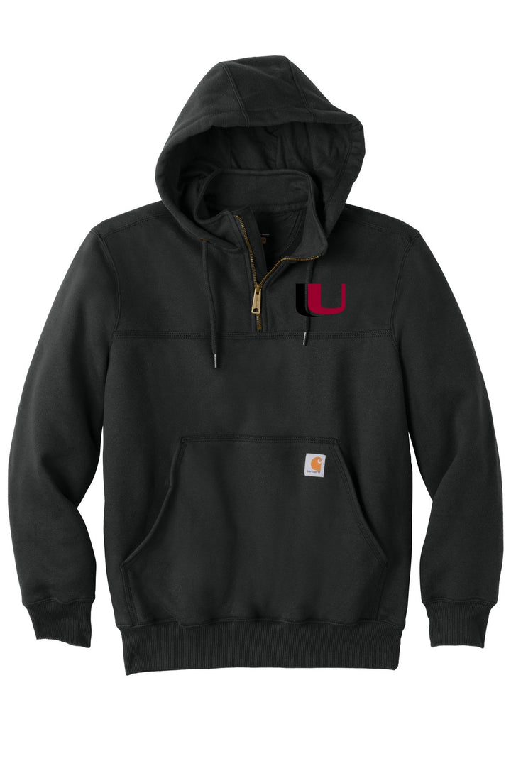 Unison (EMBROIDERED) Carhartt Rain Defender Paxton Heavyweight zip Hoodie. CT100617