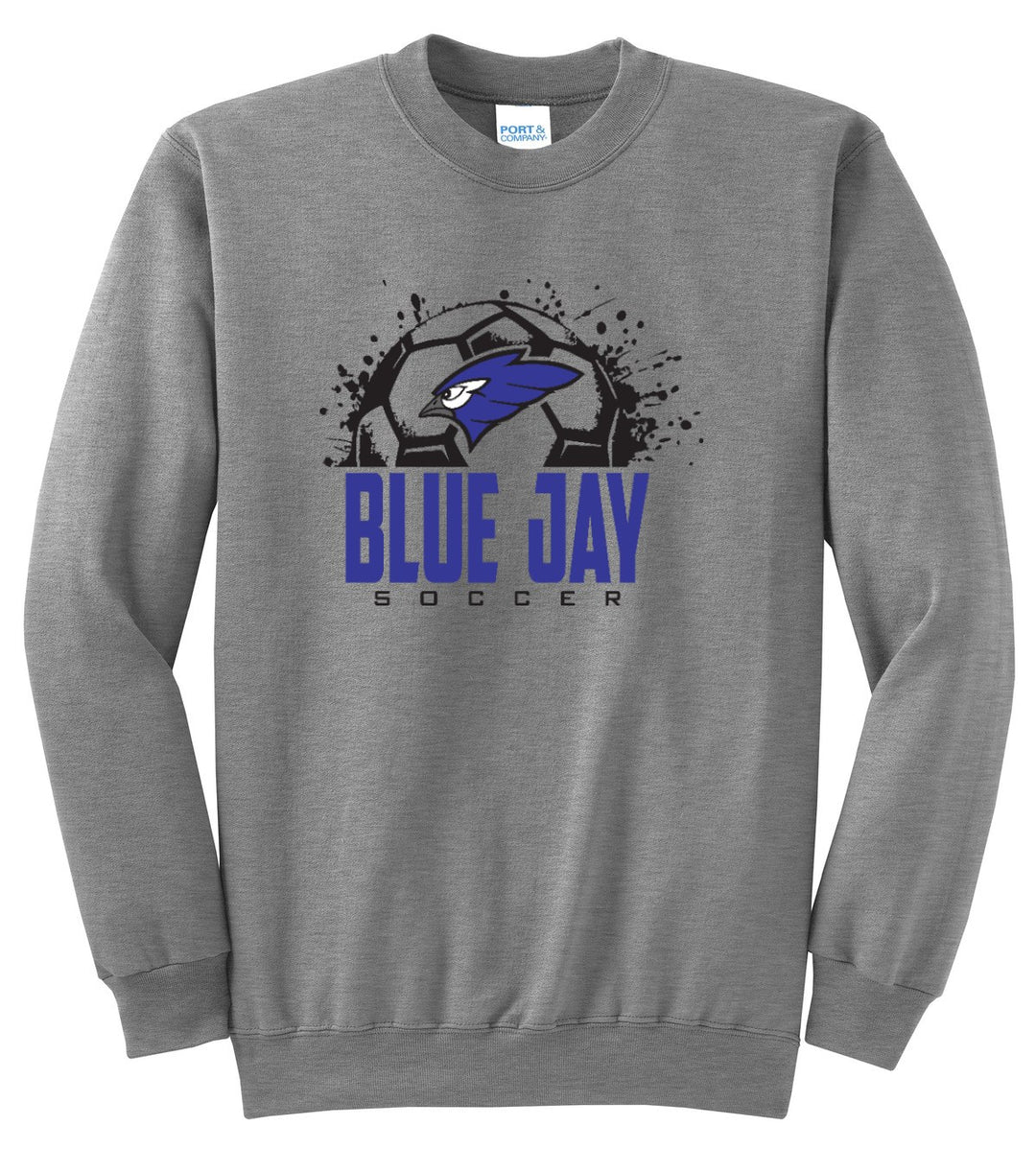 Port &amp; Company - Core Fleece Crewneck Sweatshirt. PC78