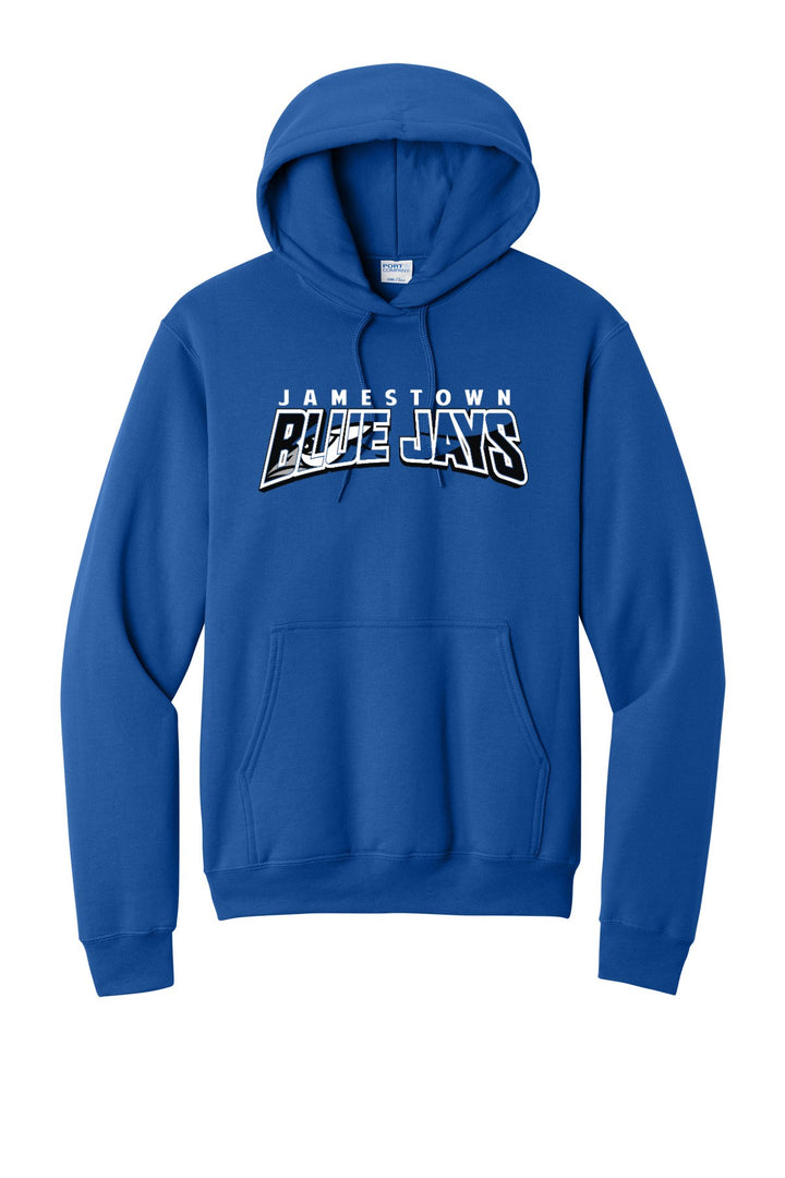 Port &amp; Company - Core Fleece Pullover Hooded Sweatshirt. PC78H — 2026_BLUEJAY (no blue)