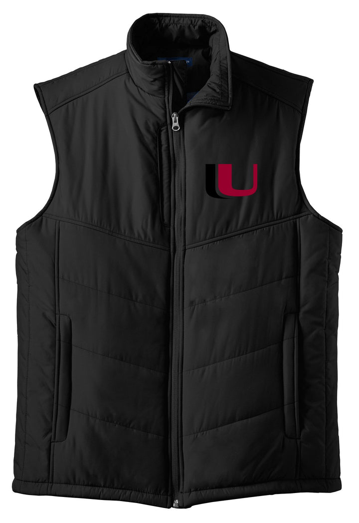 Unison Port Authority Puffy Vest. J709 (EMBROIDERED)