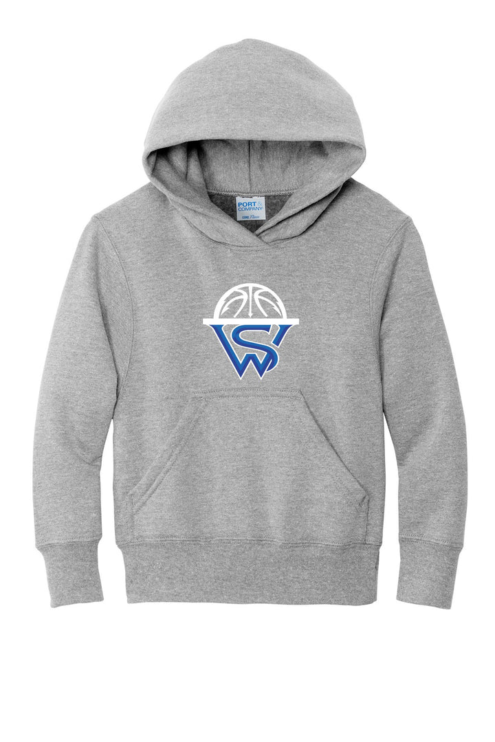 Port &amp; Company - YOUTH Core Fleece Pullover Hooded Sweatshirt. PC90YH