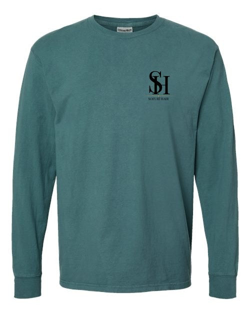 Reflections Unisex Garment-Dyed Long Sleeve T-Shirt GHD200