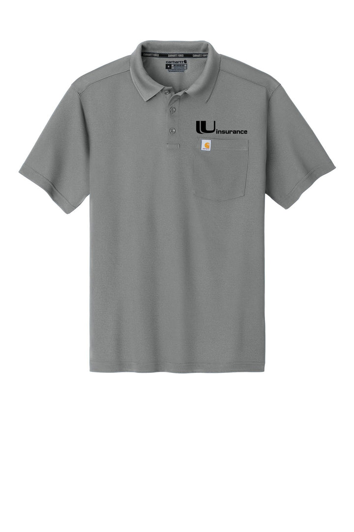 Unisurance (EMBROIDERED) Carhartt Snag-Resistant Pocket Polo CT106880