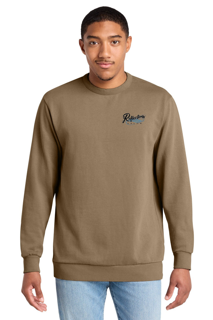 Reflections District Wash Fleece Crew DT2204