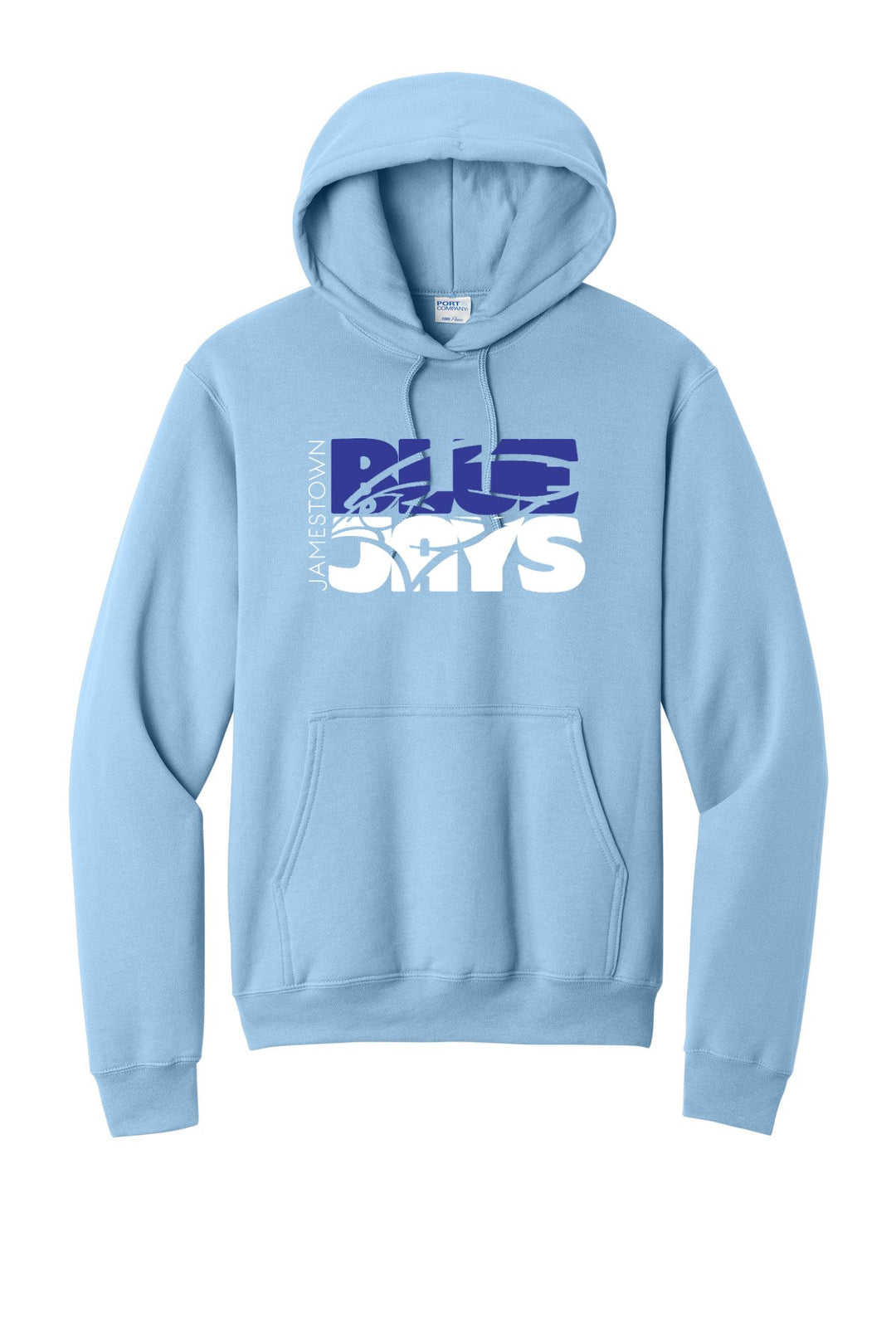 Port &amp; Company - Core Fleece Pullover Hooded Sweatshirt. PC78H — 2026_BLUEJAY Stack (no black)