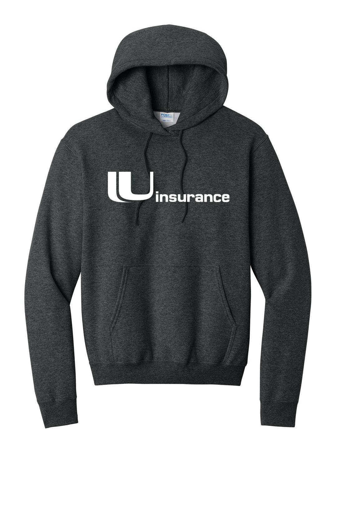 Uinsurance Unisex Port &amp; Company - Core Fleece Pullover Hoodie. PC78H