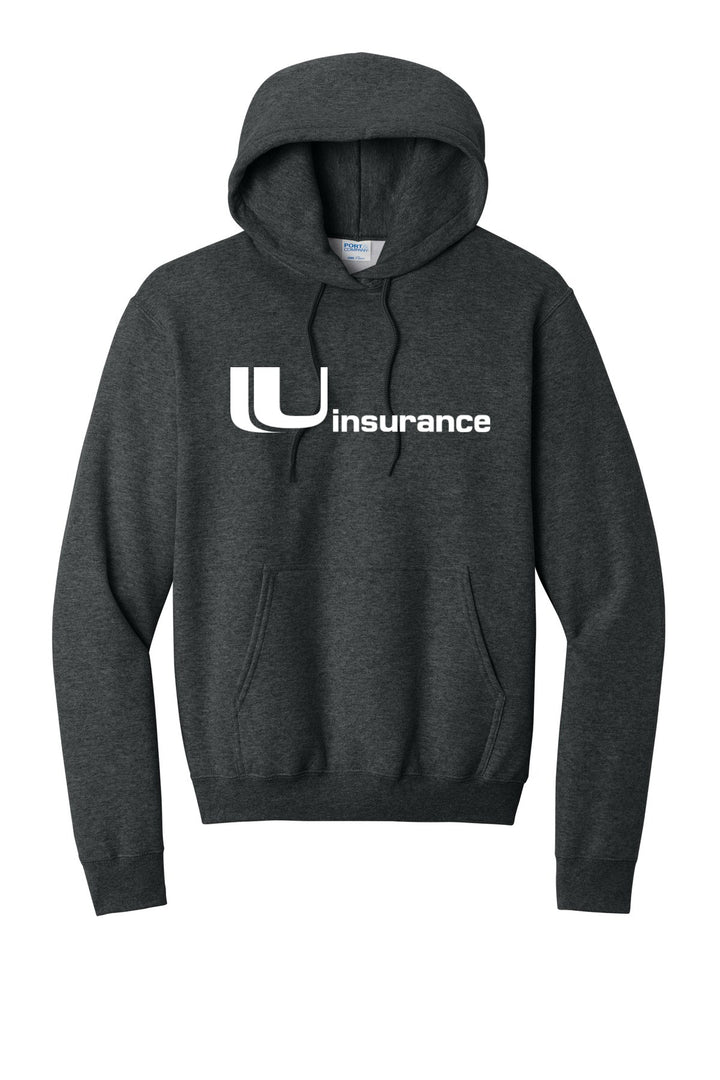 Uinsurance Unisex Port &amp; Company - Core Fleece Pullover Hoodie. PC78H