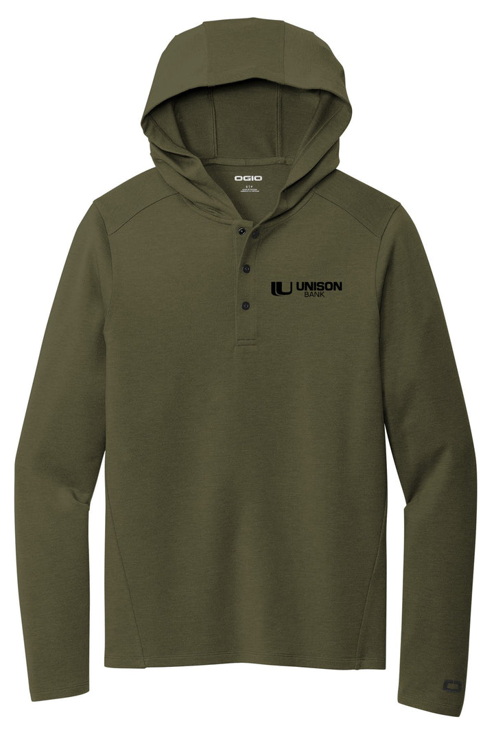 Unison Bank OGIO Luuma Flex Hooded Henley OG826