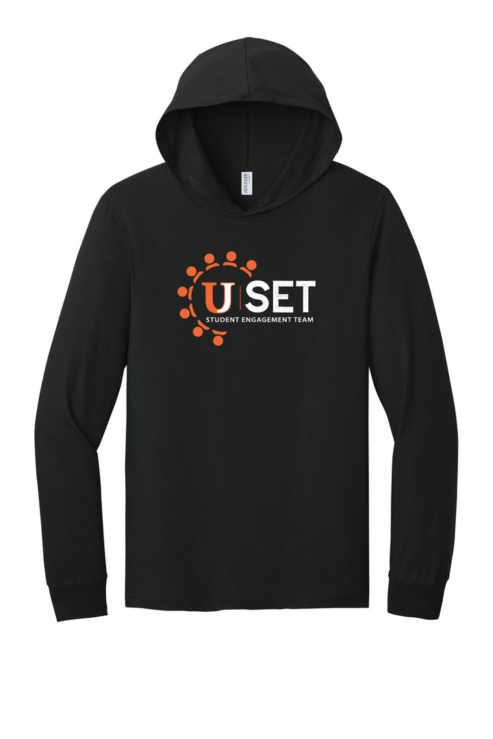 UJ Set Jerzees Unisex Cotton Long Sleeve Hooded T-Shirt 363LH