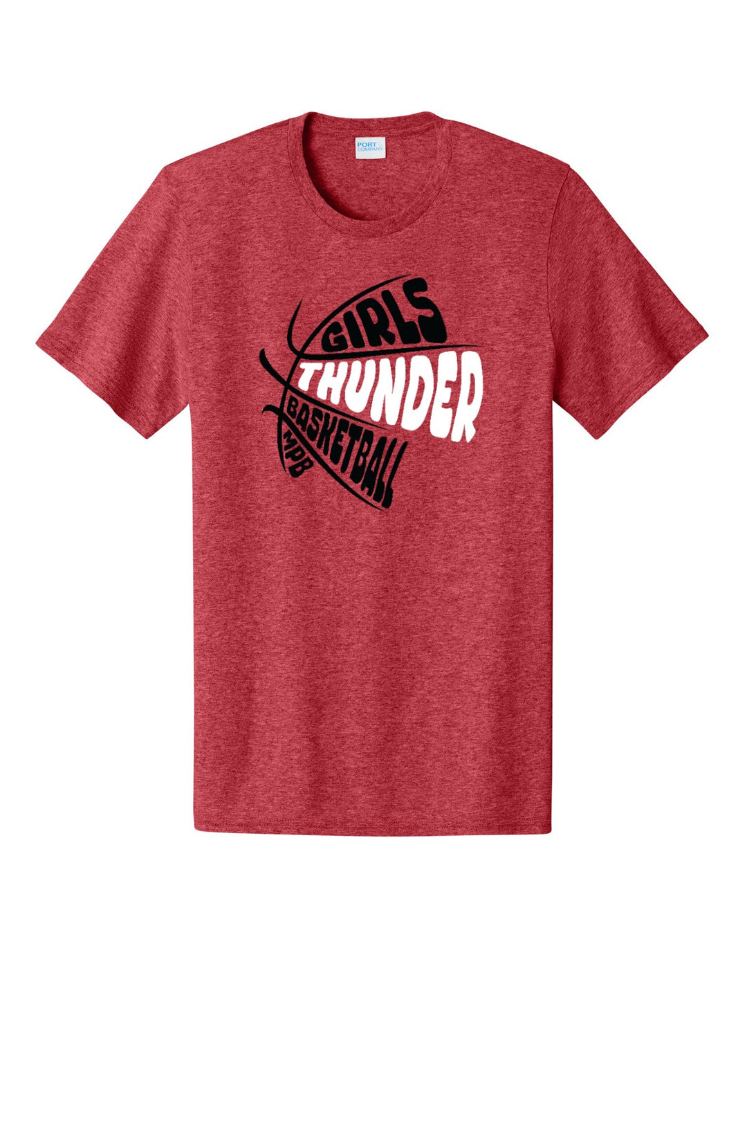 Girls BBall Thunder Shirt — GirlyBall1