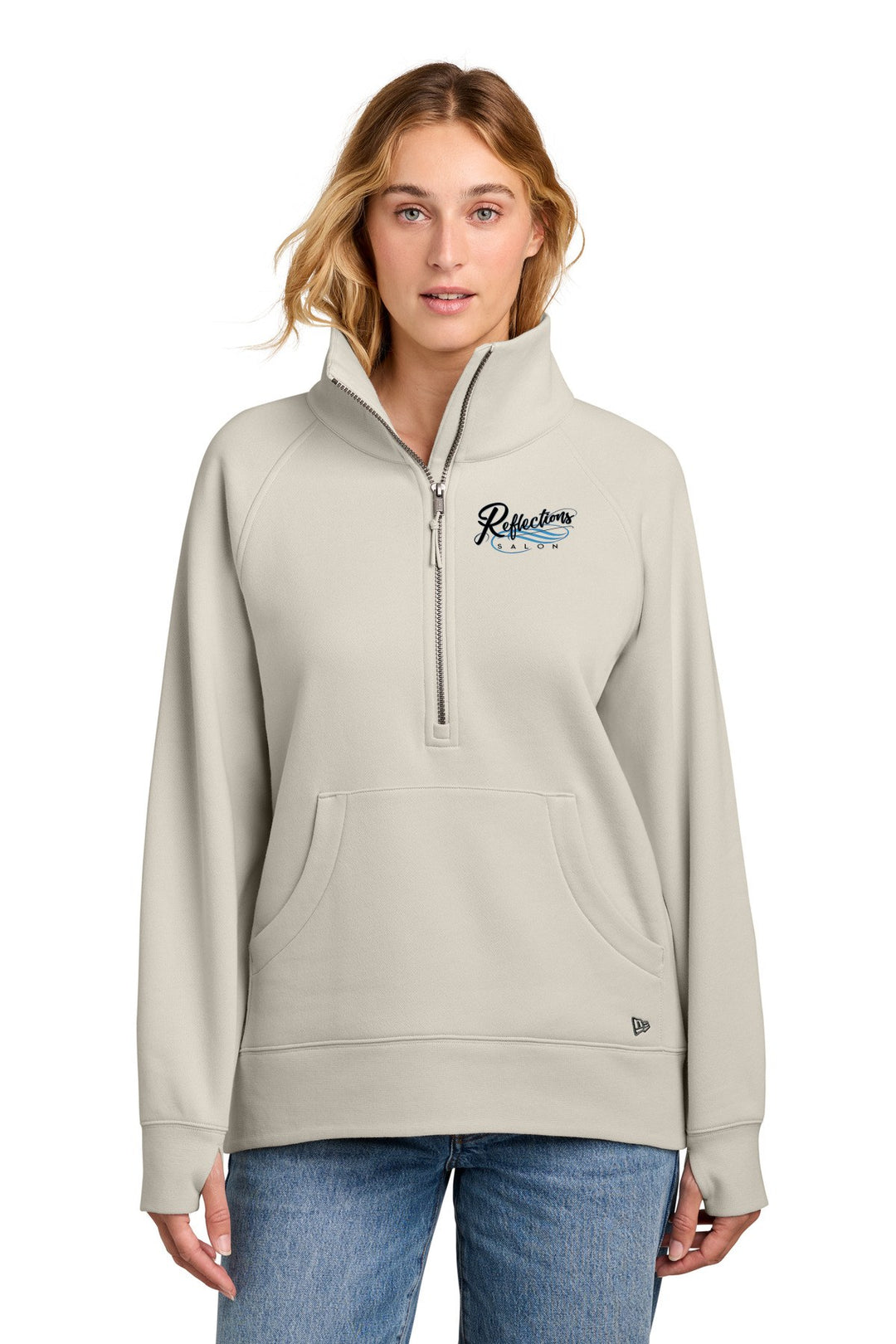 Reflections EMBROIDERED New Era Sweatshirts/Fleece LNEA528 — Refelctions black