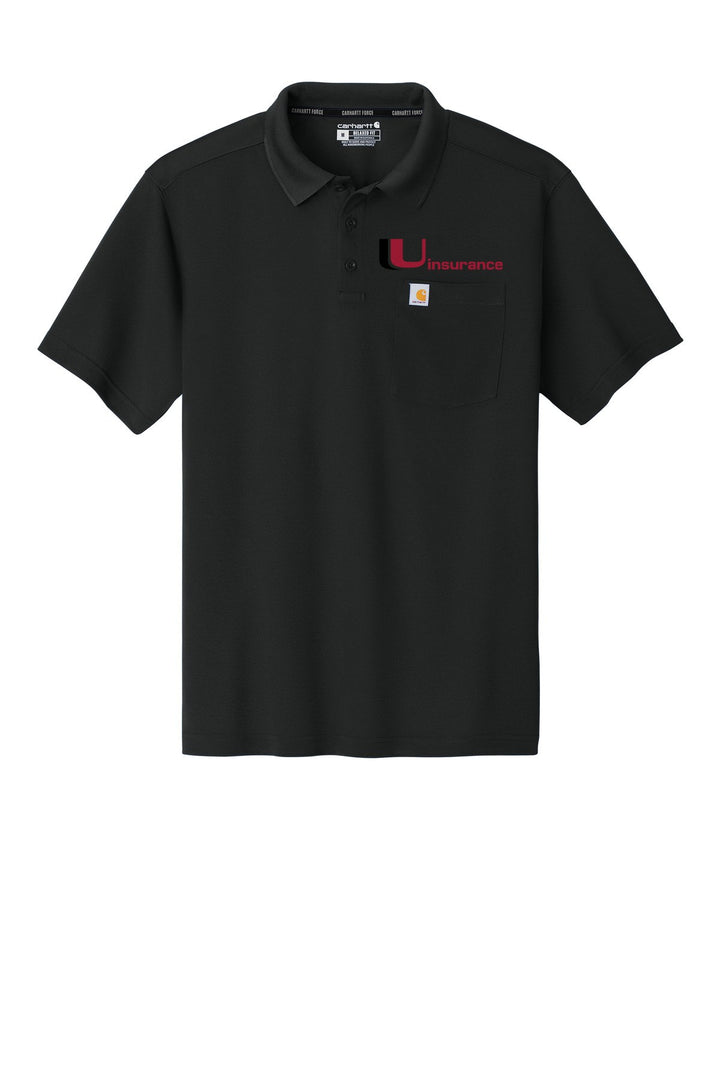 Unisurance (EMBROIDERED) Carhartt Snag-Resistant Pocket Polo CT106880