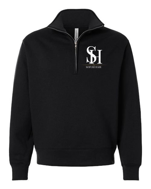 Sofuri Hair Unisex 10 oz Quarter-Zip Pullover Sweatshirt 4740