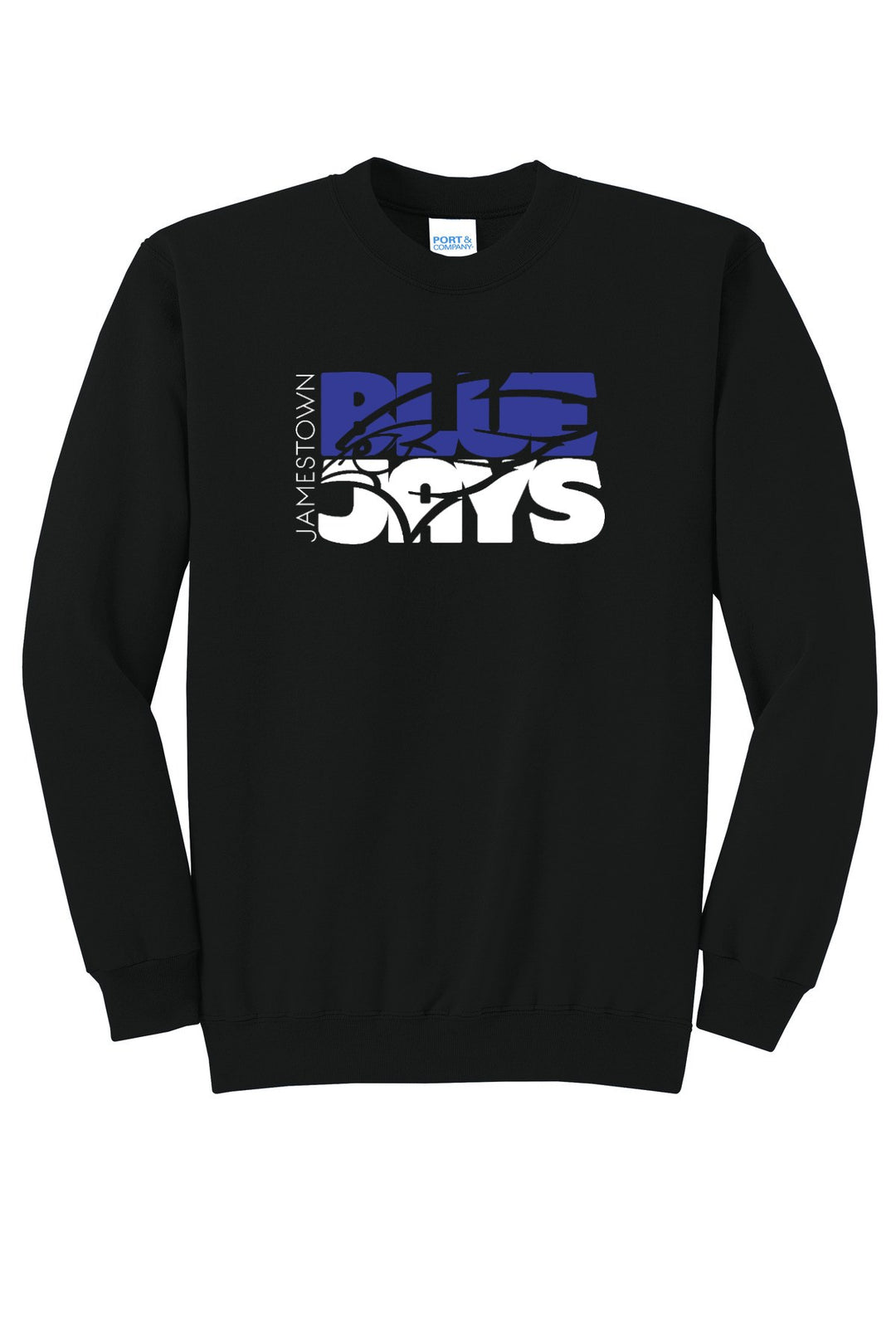 Port &amp; Company - Core Fleece Crewneck Sweatshirt. PC78 — 2026_BLUEJAY Stack (no black)