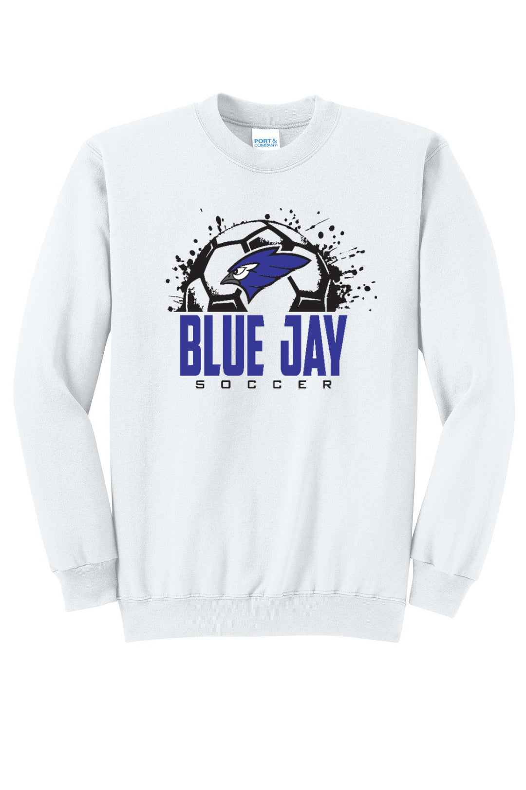 Port &amp; Company - Core Fleece Crewneck Sweatshirt. PC78