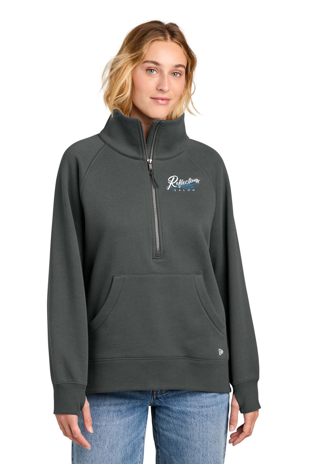 Reflections EMBROIDERED New Era Sweatshirts/Fleece LNEA528 — Refelctions white