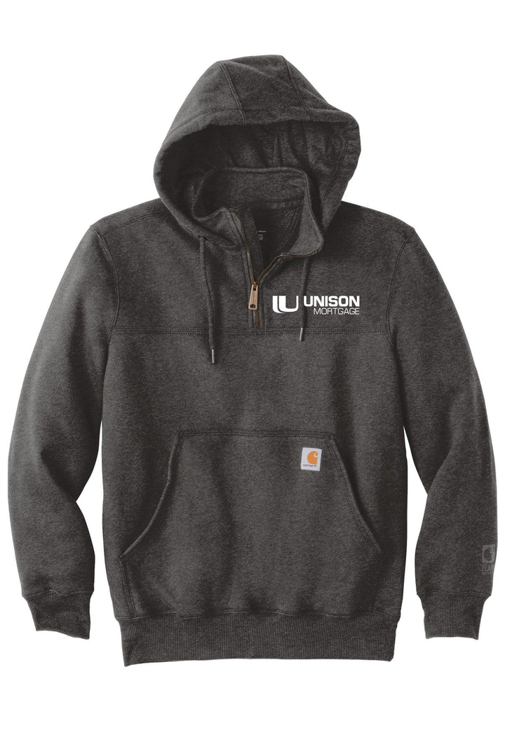 Unison Bank (EMBROIDERED) Carhartt Rain Defender Paxton Heavyweight Zip Hoodie CT100617