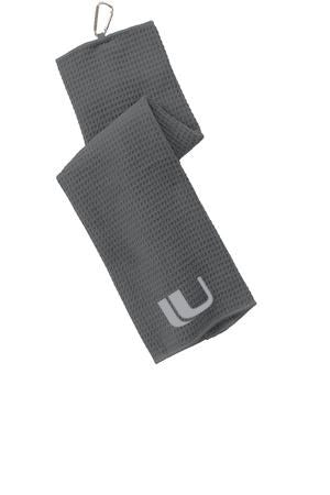 Unison Port Authority Waffle Microfiber Golf Towel. TW60