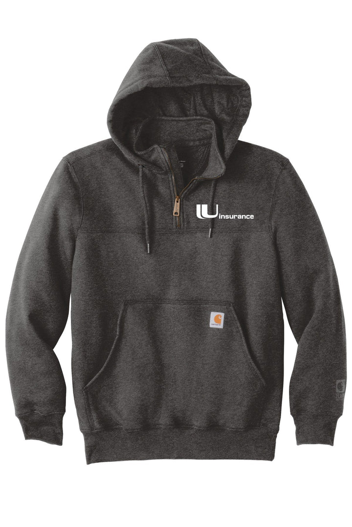 Uinsurance Unisex (EMBROIDERED) Carhartt Rain Defender Paxton Heavyweight Zip Hoodie. CT100617
