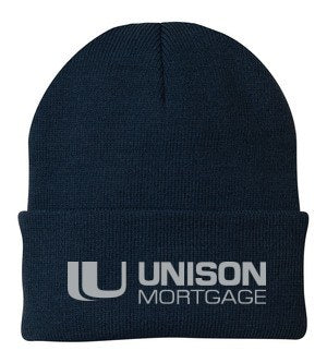 Unison Mortgage Port &amp; Company Knit Cap. CP90