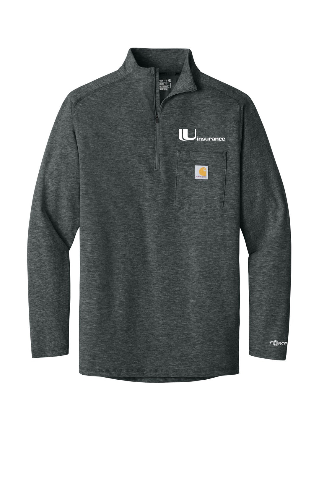 Uinsurance Unisex Carhartt Force 1/4-Zip Long Sleeve T-Shirt CT106660