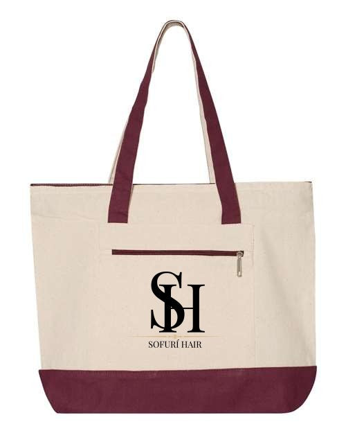 Sofuri Hair 19L Zippered Tote Q1300