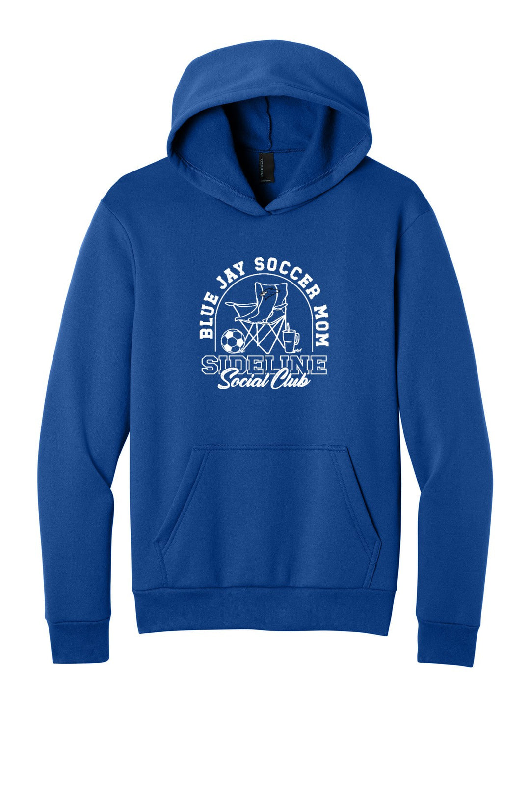 Port &amp; Co Easy Fleece Pullover Hooded Sweatshirt PC68H