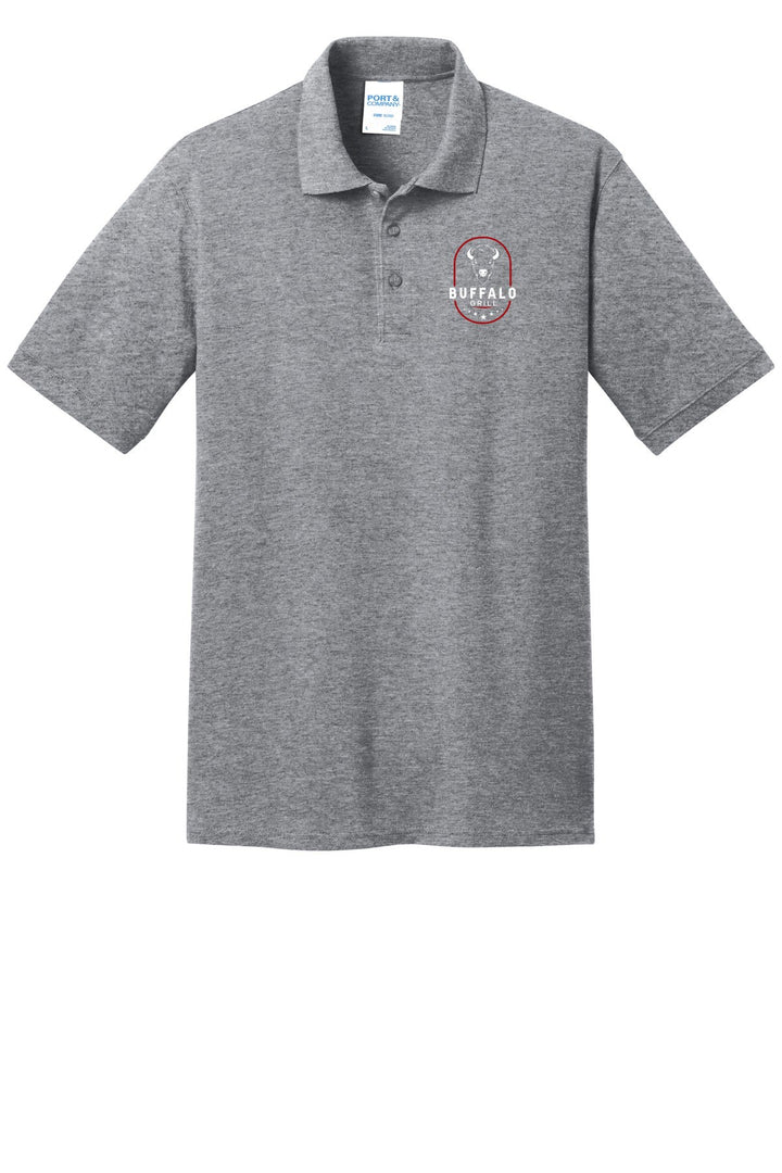 Buffalo Grill Port&amp;Company Core Blend Pique Polo. KP155