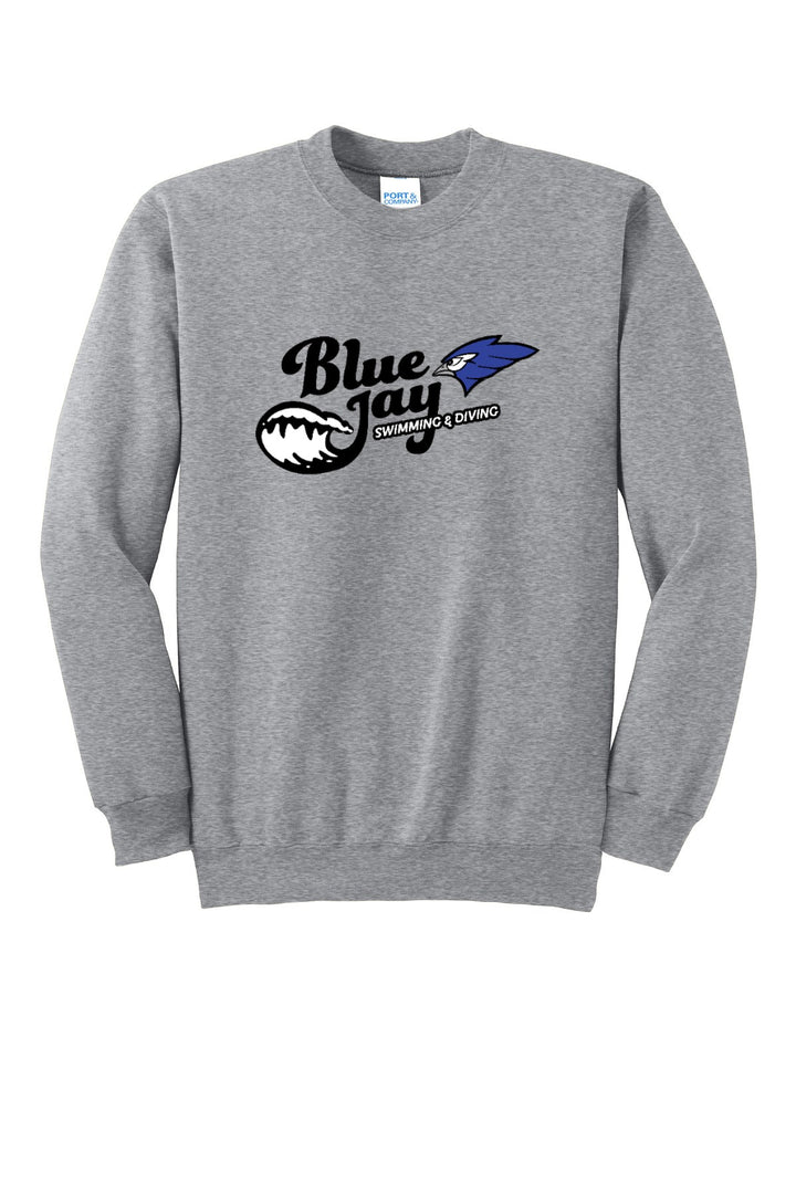 Port &amp; Company - Essential Fleece Crewneck Sweatshirt. PC90