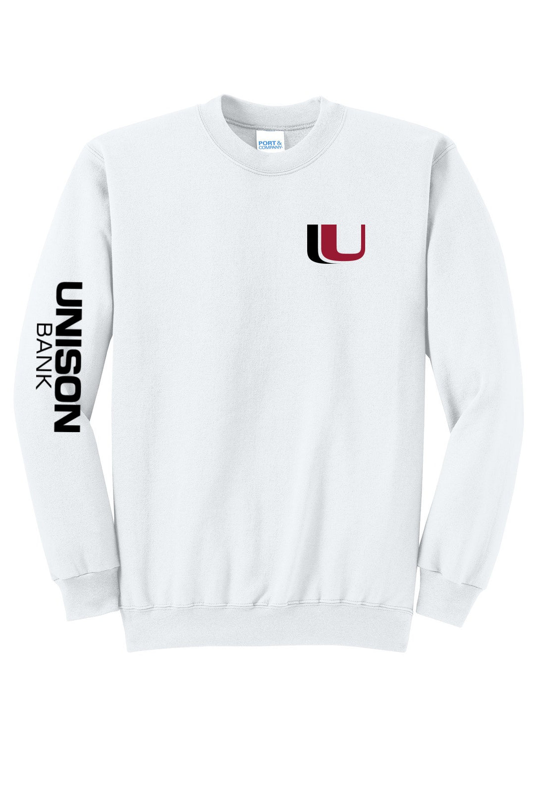 Unison Bank Unisex Core Fleece Crewneck Sweatshirt. PC78