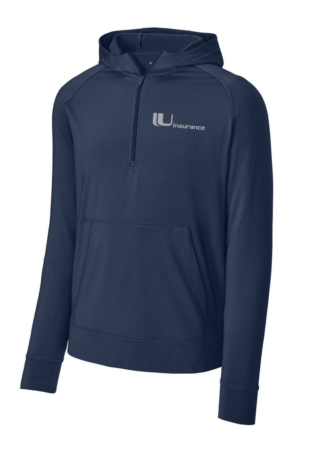 Uinsurance Unisex Sport-Wick Stretch 1/2-Zip Hoodie ST856