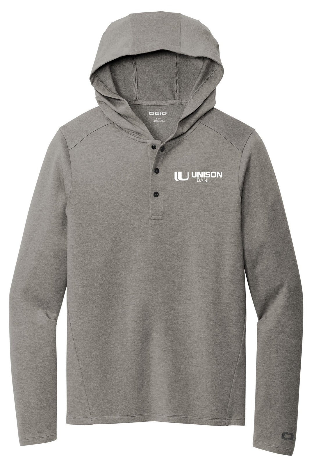 Unison Bank OGIO Luuma Flex Hooded Henley OG826