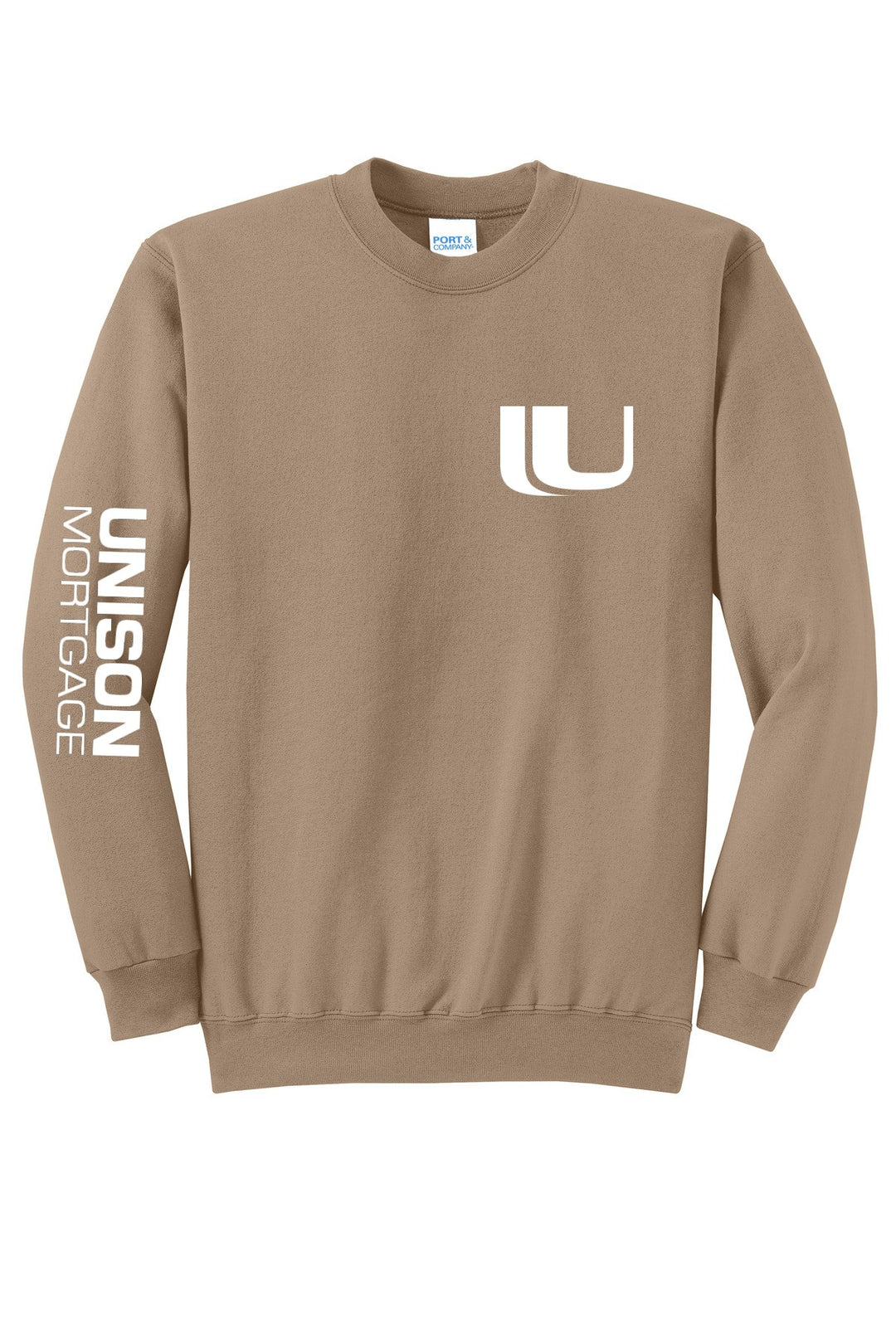 Unison Mortgage Unisex Core Fleece Crewneck Sweatshirt. PC78