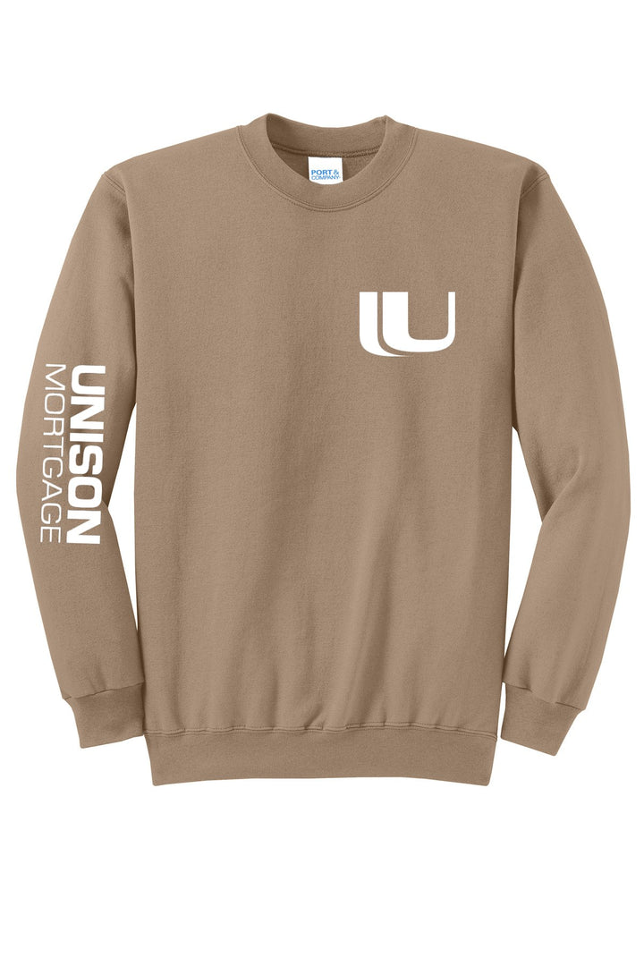 Unison Mortgage Unisex Core Fleece Crewneck Sweatshirt. PC78