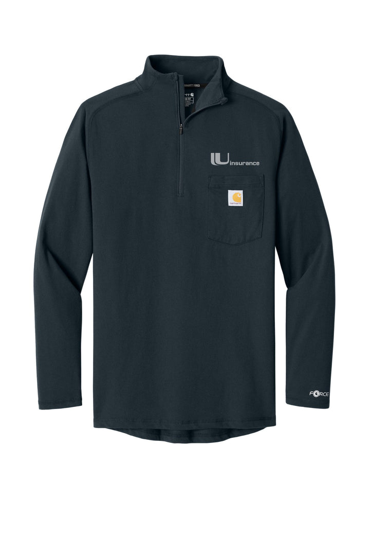 Uinsurance Unisex Carhartt Force 1/4-Zip Long Sleeve T-Shirt CT106660