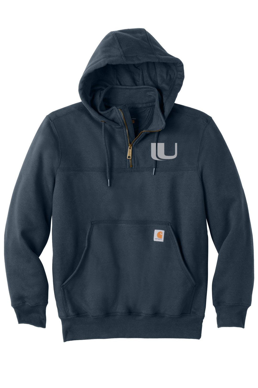 Unison (EMBROIDERED) Carhartt Rain Defender Paxton Heavyweight zip Hoodie. CT100617