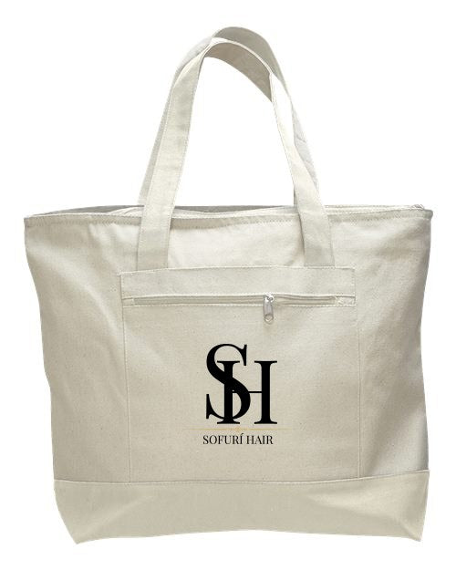Sofuri Hair 19L Zippered Tote Q1300