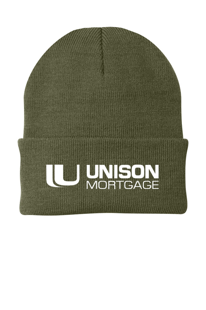 Unison Mortgage Port &amp; Company Knit Cap. CP90