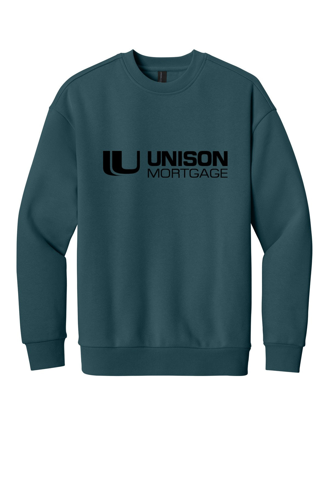 Unison Mortgage Unisex District V.I.T. Heavyweight Fleece Crew DT6154