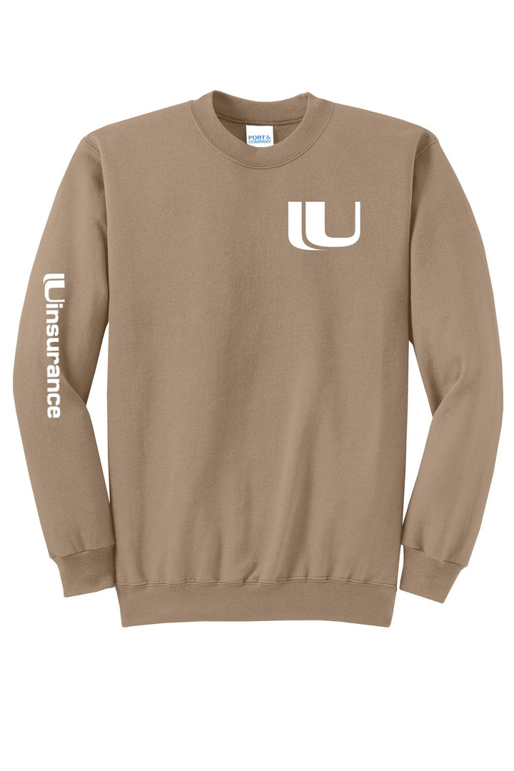 Uinsurance Unisex Core Fleece Crewneck Sweatshirt. PC78
