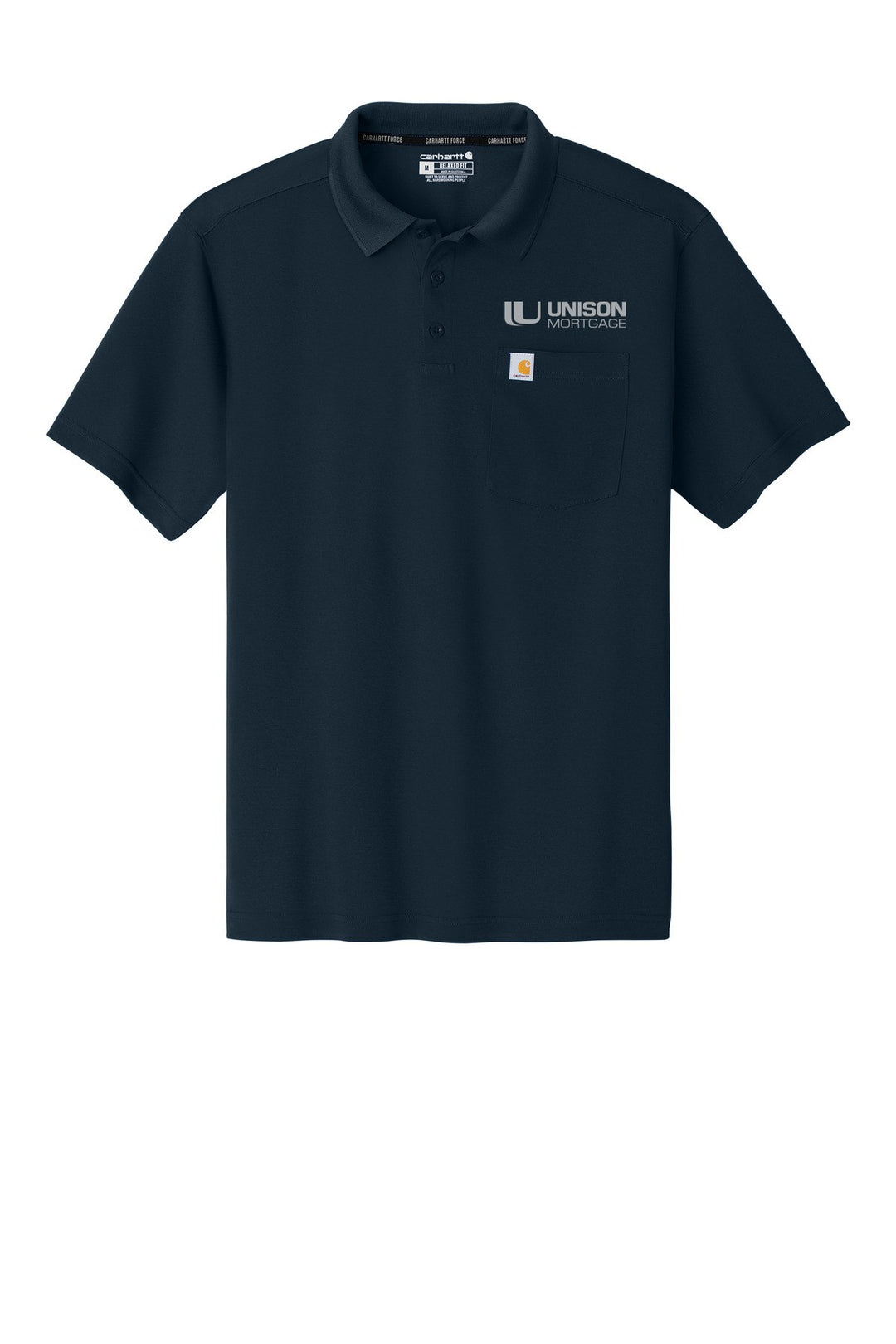 Unison Mortgage (EMBROIDERED) Unisex Carhartt Snag-Resistant Pocket Polo CT106880