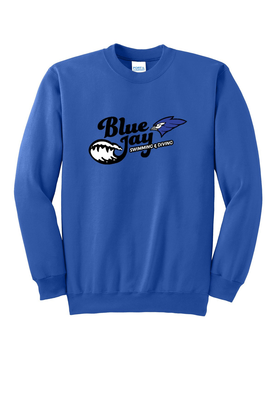 Port &amp; Company - Essential Fleece Crewneck Sweatshirt. PC90